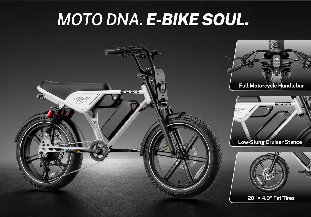 Heybike Titan Dual Battery
